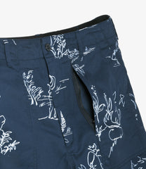 Fatigue Short - Animal Print 6.5oz Flat Twill