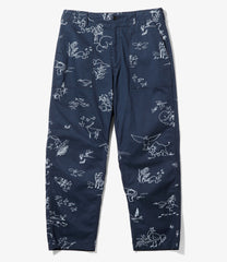 Fatigue Pant - Animal Print Flat Twill