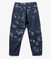 Fatigue Pant - Animal Print Flat Twill