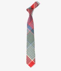 Neck Tie - Big Madras Plaid