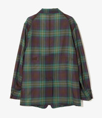 Pin Lapel 2B Jacket - W/N Madras Check