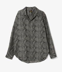 One-Up Shirt - PE/C Python Jacquard.