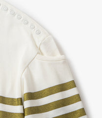 Fisherman Boat Neck Shirt- Snapped Shoulder / Solid