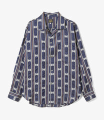 One-Up Shirt - Papillon Stripe Jacquard.