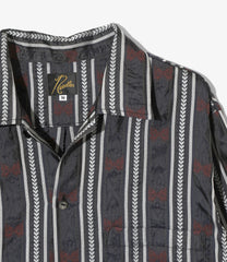 One-Up Shirt - Papillon Stripe Jacquard.