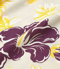 Cabana Shirt- Flower & Papillon
