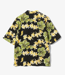Cabana Shirt- Flower & Papillon