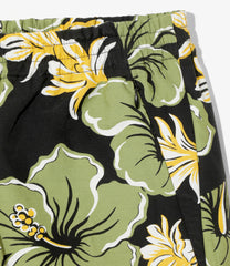 Basketball Short- Flower & Papillon