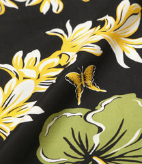 Basketball Short- Flower & Papillon