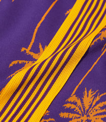 Track Jacket - Poly Jacquard / Palm Tree