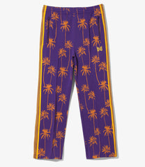 Track Pant - Poly Jacquard / Palm Tree