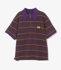 S/S Polo - Cotton Jacquard Jersey