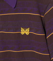 S/S Polo - Cotton Jacquard Jersey