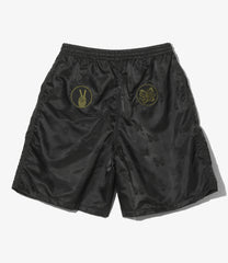 H.D. Short - Papillon Jacquard Sateen