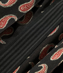 Pleated Track Skirt - Poly Jacquard