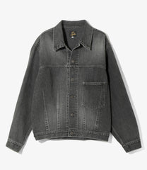 Darts Bottom Jean Jacket  - 12oz Denim