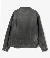 Darts Bottom Jean Jacket  - 12oz Denim