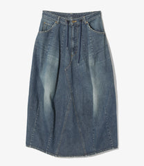 H.D. Skirt - Jean / 12oz Denim