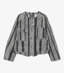 Engineer Jacket - 10oz Denim / Python Jacquard