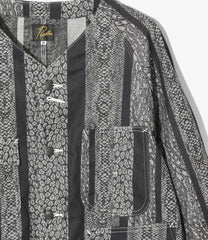 Engineer Jacket - 10oz Denim / Python Jacquard