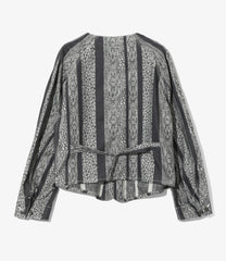 Engineer Jacket - 10oz Denim / Python Jacquard