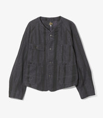 Engineer Jacket - 10oz Denim / Python Jacquard