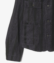 Engineer Jacket - 10oz Denim / Python Jacquard