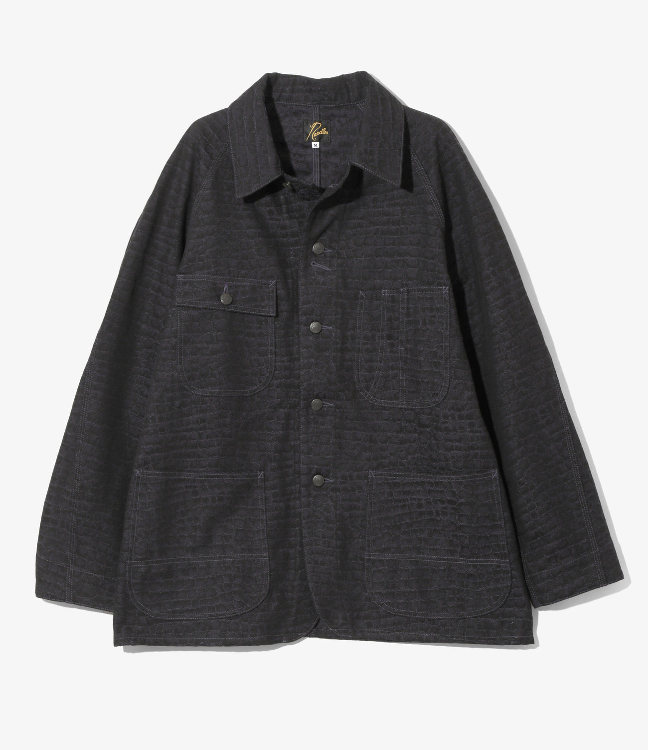 Coverall - 10oz Denim / Crocodile Jacquard – NEPENTHES Coverall - 10oz Denim / Crocodile Jacquard – NEPENTHES