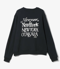 OTAKARA NYC Printed Sweat Shirt - NYC
