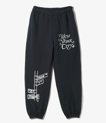 OTAKARA NYC Printed Sweat Pant - NYC