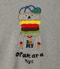 OTAKARA NYC Embroided Tee - Burger Boy