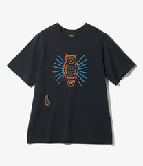 OTAKARA NYC Embroided Tee - Owl