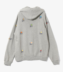 OTAKARA NYC Embroided Sweat Hoodie - NYC