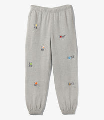 OTAKARA NYC Embroided Sweat Pant - NYC