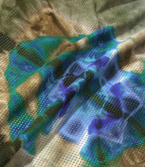 Army String Short- Knit Mesh / Tie Dye