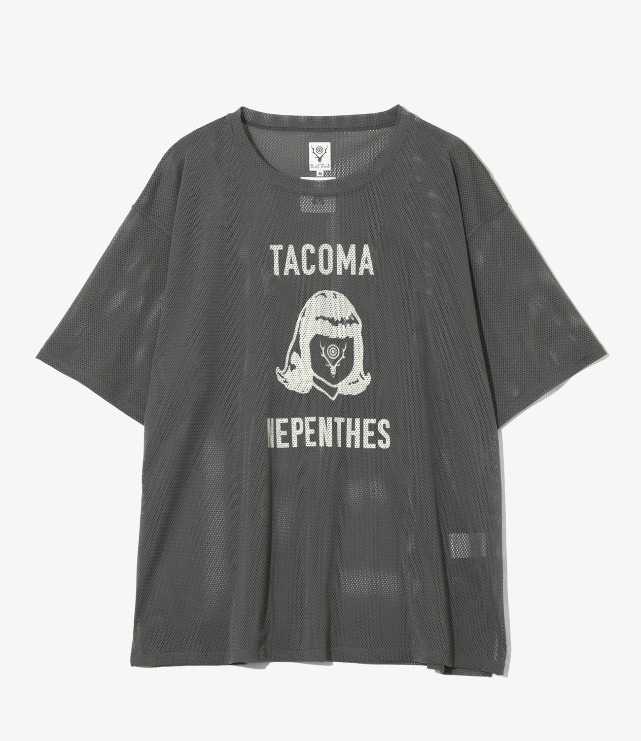 SOUTH2 WEST8〉x〈TACOMAFUJI〉S/S Crew Neck Shirt - Knit Mesh