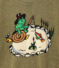 South2 West x  Brain Dead - Short Sleeve Sweater