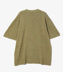 South2 West x  Brain Dead - Short Sleeve Sweater