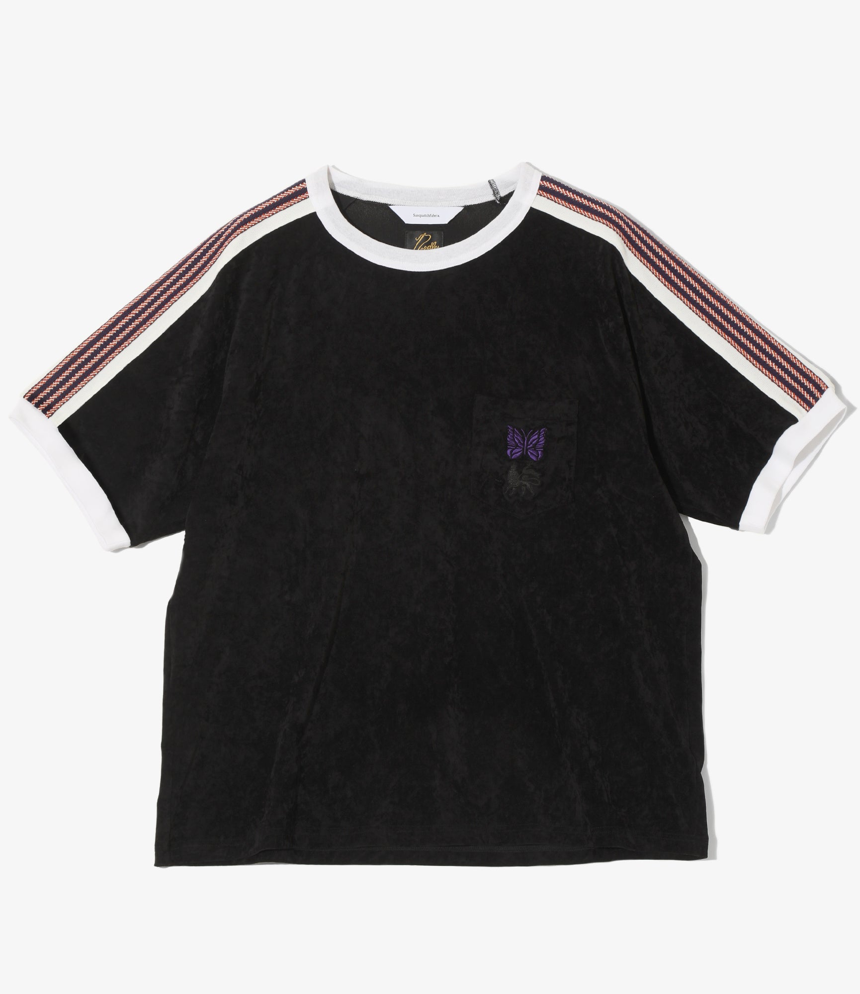 needles ニードルズ 22AW STUDIOUS別注 ブラック LQ377 クルー
