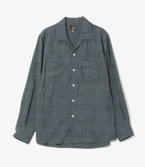 One-Up Shirt - Rayon Fine Pattern Jacquard