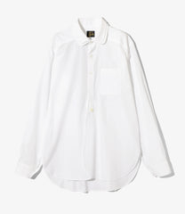 Double Round Collar EDW Shirt - Cotton Broadcloth