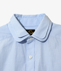 Double Round Collar EDW Shirt - Cotton Broadcloth