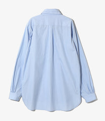 Double Round Collar EDW Shirt - Cotton Broadcloth