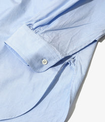 Double Round Collar EDW Shirt - Cotton Broadcloth