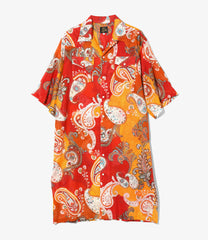 Western Shirt Dress - Printed Cotton Lawn / Floral