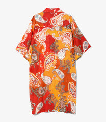 Western Shirt Dress - Printed Cotton Lawn / Floral