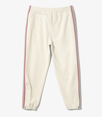 Zipped Track Pant - Poly Smooth