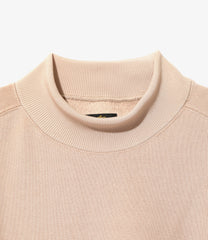 S/S Mock Neck Shirt - Bright Jersey