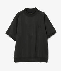 S/S Mock Neck Shirt - Bright Jersey