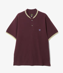 Shawl Collar S/S Polo - Cotton Pique